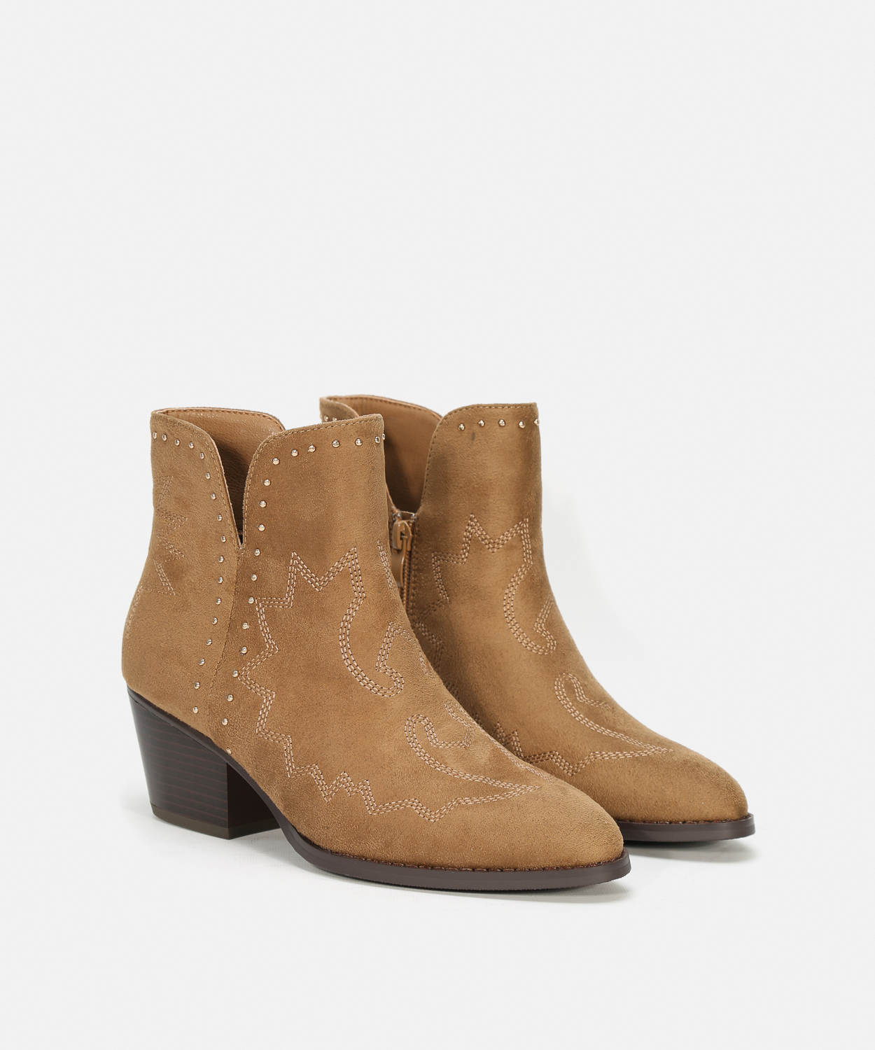 Botins salto adorno image number null